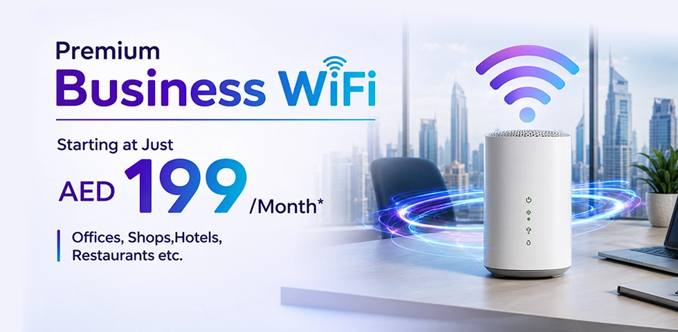 du Business WiFi Plans Dubai — 5G office internet for SMEs, restaurants, shops and startups in UAE