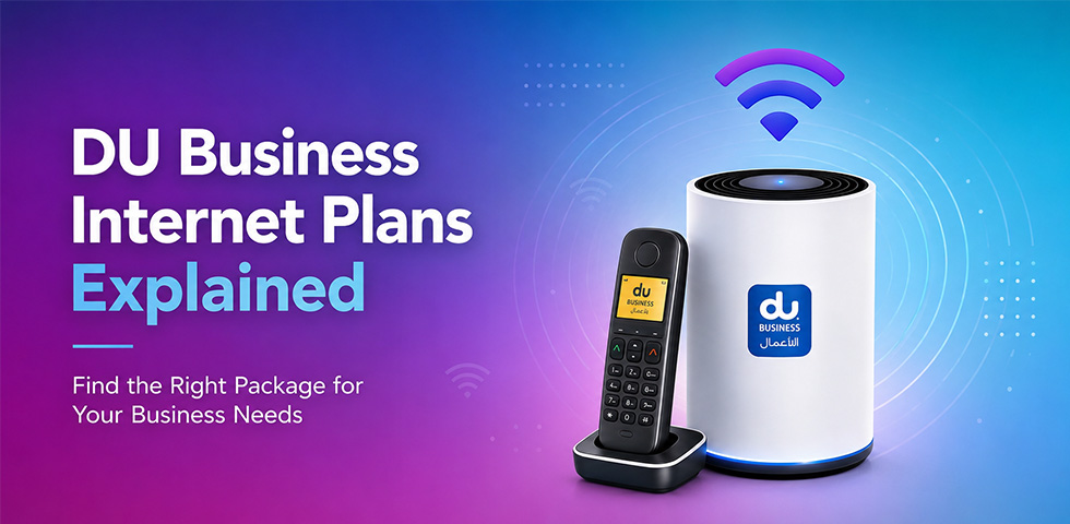 DU business internet plans for companies in Dubai and the UAE